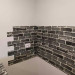 3Д панели самоклейка, мягкие стеновые самоклеющиеся 3D панели под серый Екатеринославский кирпич 700x770x3мм (042-3)