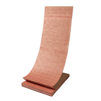 3Д панелі самоклейка в рулоні 3,08м, м'які самоклеючі 3D панелі під цеглу кофе з молоком (348-3 рулон 3м)