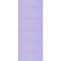 3Д панелі самоклейка в рулоні 20м, м'які стінові самоклеючі 3D панелі під світло-фіолетову цеглу (015-3 рулон 20м)