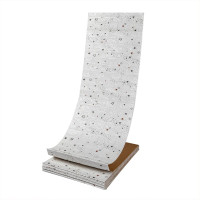 3Д панелі самоклейка, м'які самоклеючі 3D панелі під білу цеглу з зірками в рулоні 3м 