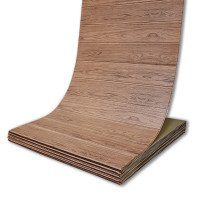 3Д панелі самоклейка, м'які самоклеючі 3D панелі під дерево світлий дуб у рулоні 2.8м (090-3 рулон)