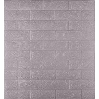 3Д панелі самоклейка, м'які стінові самоклеючі 3D панелі під рожеве золото 700x770x3мм (347-3)