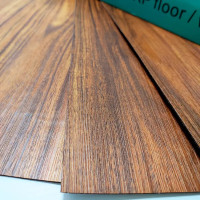 Вінілова плитка самоклейка для стін та підлоги під темне дерево, ціна за 1 шт (СВП-004) Матова