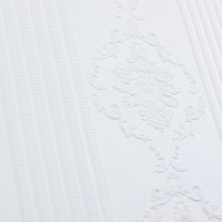 3Д панели самоклейка, мягкие потолочные и стеновые самоклеющиеся 3D панели, Белая бесшовная 700x700x5.5мм (111)