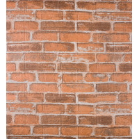 3Д панелі самоклейка, м'які стінові самоклеючі 3D панелі під руду Катеринославську цеглу 700x770x3мм (044-3)