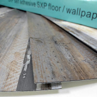 Вінілова плитка самоклейка для стін та підлоги під дерево Мозаїка, ціна за 1 шт (СВП-006) Матова