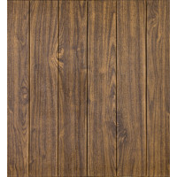 3Д панелі самоклейка, м'які стінові самоклеючі 3D панелі під дерево Темний дуб 700x700x5мм (083)