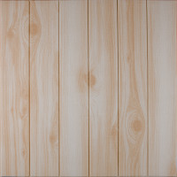 3Д панелі самоклейка, м'які стінові самоклеючі 3D панелі під карамельне дерево 700x700x5мм (080)