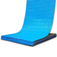 3Д панелі самоклейка під синю цеглу в рулоні 3,08м, стінові самоклеючі 3D панелі (003-3 рулон)