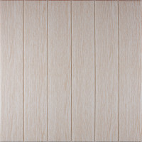 3Д панелі самоклейка, м'які стінові самоклеючі 3D панелі під дерево молочний дуб 700x700x5мм (370)