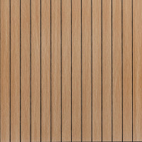 Самоклеючі гнучкі вінілові панелі 3Д рейки під дерево 60х60см, Теплий бурштин (SW-00002205)