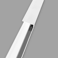 Алюмінієвий профіль торцевий / фінішний для сайдинга 38,5х28х6000мм (SW-00001728)