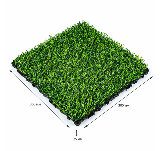 Модульная плитка 300х300х25 мм Трава SW-00003287