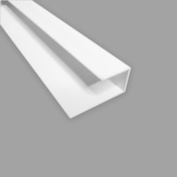 Алюмінієвий профіль торцевий / стартовий для сайдинга 20х42х6000мм (SW-00001729)