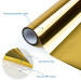 Зеркальная солнцезащитная плёнка для окон Золото 600х3000х0,08мм SW-00002720