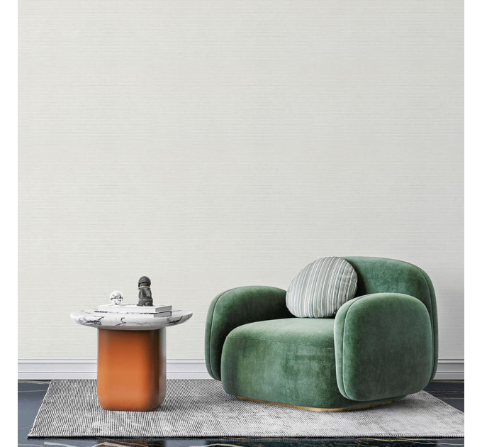 Самоклеюча гнучка штукатурка, декоративна плитка для стін в рулоні 600х3000х2,5мм, Біло-молочна (SW-00002995)