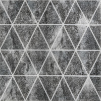 Самоклеючі 3Д панелі 70х70см, 3D панелі самоклейка для стін, Сірі ромби вінтаж (SW-00002008)