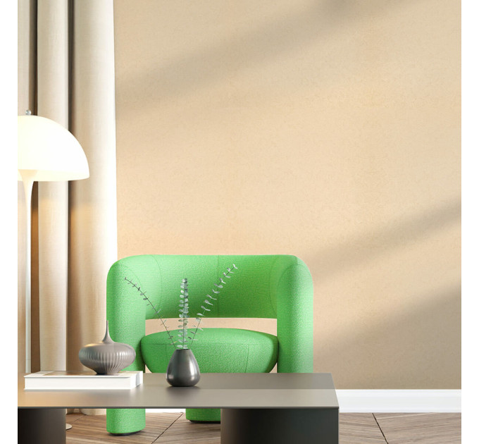 Самоклеюча гнучка штукатурка для стін, панель під штукатурку 600х600х2,5мм, Бежева (SW-00002983)