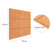 Самоклеючі звуко- та теплоізоляціних войлочних панелей 30х30см для стін та стелі, Мандарин (SW-00002702)