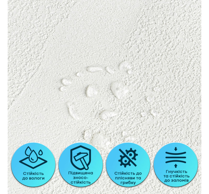 Самоклеюча гнучка штукатурка, декоративна плитка для стін в рулоні 600х3000х2,5мм, Сіра (SW-00002992)