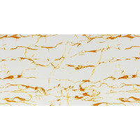 Самоклеюча PET плитка для стін 60х30см, глянсова, Золоті нитки (SW-00002639)