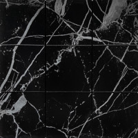 Самоклеящаяся PET плитка 30х30см, Мозайка под черный мрамор (SW-00001661)
