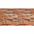 Самоклеящаяся PET плитка для стен 60х30см, глянцевая, Кирпич (SW-00002329)