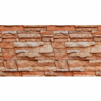 Самоклеюча PET плитка для стін 60х30см, глянсова, Цегла (SW-00002329)