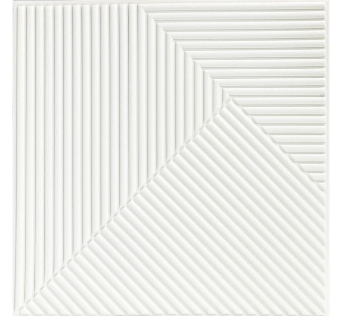 Самоклеющиеся 3D панели, 3Д панели самоклейка для стен 50x50см, Бамбук белый (SW-00002877)