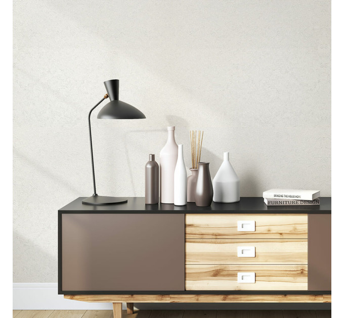 Самоклеюча гнучка штукатурка для стін, панель під штукатурку 600х600х2,5мм, Біла (SW-00002982)