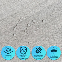 Самоклеящаяся гибкая шёлковая штукатурка в рулоне 600х3000х2,5мм Пепельное дерево SW-00002997