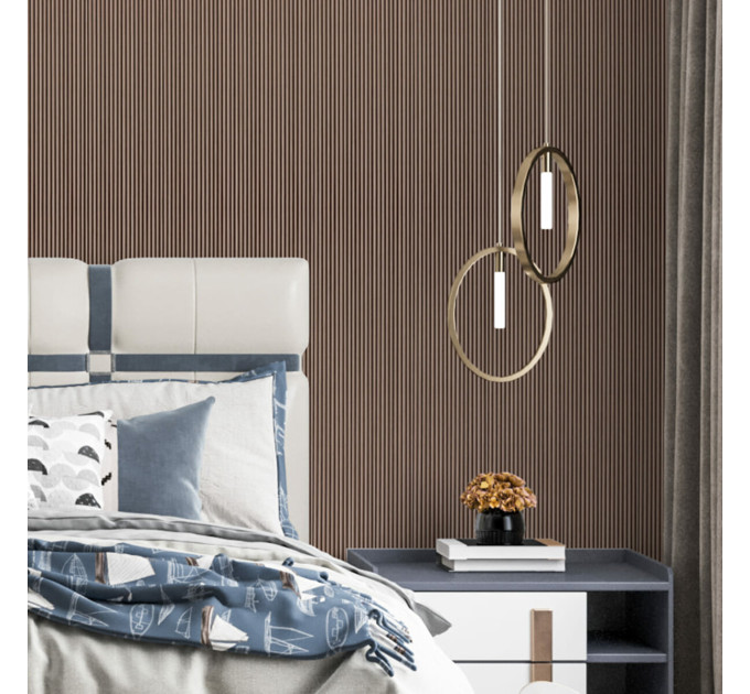 Декоративні рейки на стіну, рейкові панелі 290х10х1см (SW-00003024)