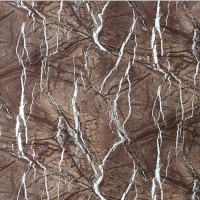 Декоративні ПВХ плити під коричневий мармур 60х60см (OS-KL8036) (S)