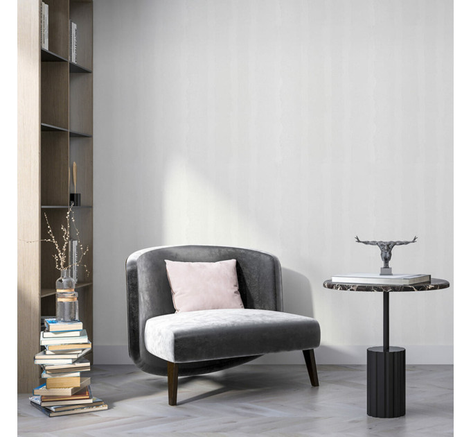 Самоклеюча гнучка штукатурка для стін, панель під штукатурку 600х600х2,5мм, Сіра (SW-00002984)