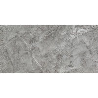 Самоклеюча PET плитка для стін під сірий мармур 60х30см, глянсова (SW-00002334)