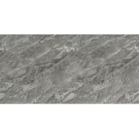 Самоклеюча PET плитка для стін під сірий мармур 60х30см, глянсова (SW-00002350)