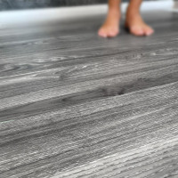 Ламінат SW ProFloor SPC на підлогу під дерево перламутрово-сірий дуб 185х1220х4мм/0.3, ціна за 1шт (SW-00001389)