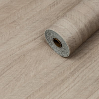 Самоклеюча вінілова плитка в рулоні 3мх60см для стін та підлоги, матова беж (SW-00002028)