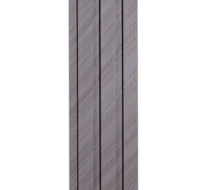 Декоративні рейки на стіну, рейкові панелі 290х20х1,1см, Сірий  (SW-00003010)