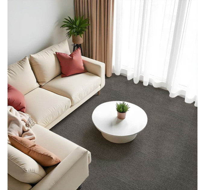 Плитка под ковролин без клеевого слоя 500х500х3мм Тёмно-Серый SW-00002711