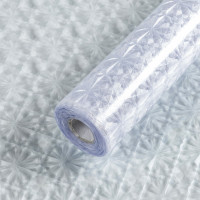 Вітражна плівка на вікна самоклеюча в рулоні 10мх60см, Хрустальна (SW-00002157)