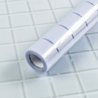 Вітражна плівка на вікна самоклеюча в рулоні 3мх60см, Клітинка (SW-00002163)