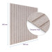 Самоклеючі звуко- та теплоізоляціних войлочних панелей 30х30см для стін та стелі, Бежевий (SW-00002707)