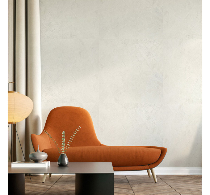 Самоклеюча гнучка штукатурка для стін, панель під штукатурку 600х600х2,5мм, Біла (SW-00002989)