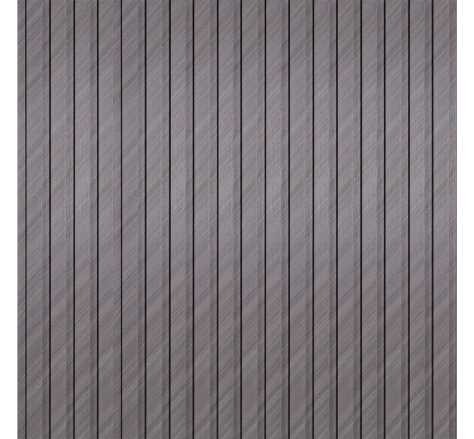 Декоративні рейки на стіну, рейкові панелі 290х20х1,1см, Сірий  (SW-00003010)