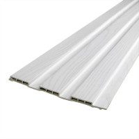 Декоративні рейки на стіну, рейкові панелі 290х20х1,1см, Біле дерево (SW-00003011)