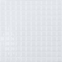 Гнучка поліуретанова плитка самоклеюча для стін 235х235х1мм, Біла мозаїка (SW-00001940)