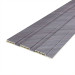 Декоративні рейки на стіну, рейкові панелі 290х20х1,1см, Сірий  (SW-00003010)