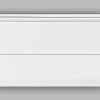 Фасадні панелі з утепленням металеві PU, сайдинг для фасаду 3800х415х15мм, Білий 