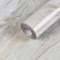 Ламінована самоклеюча плівка для меблів, під бежевий мармур глянсова 60смх3м (SW-00002408)